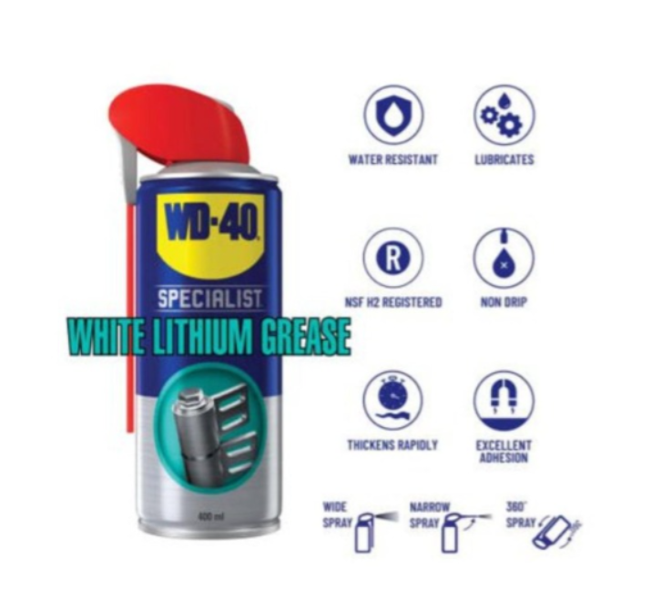 WD-40 Mütəxəssis Ağ Litium Yağı 250ml  / 44408/NBA